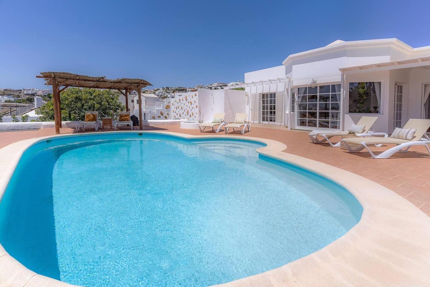 Amazing 3 Bedroom Ocean View With Pool Tías Exterior foto
